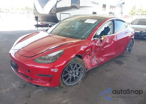 2020 Tesla Model 3 Long Range Dual Motor All-Wheel Drive из США, поврежденный, VIN 5YJ3E1EB6LF635843